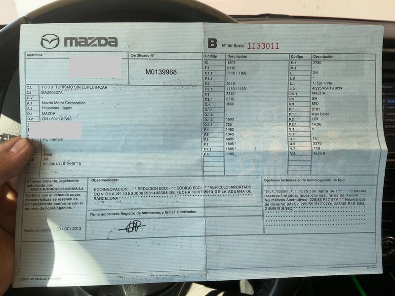 Mazda 6 2.2 Turbodiesel Luxury 2013 – снимка 21
