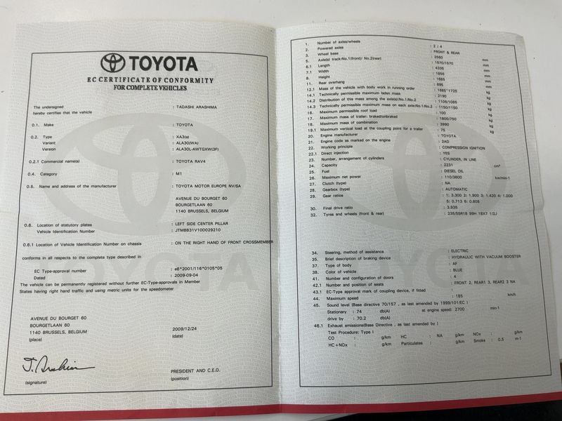 Toyota RAV 4 2.2 D-4D Executive 2010 – снимка 21