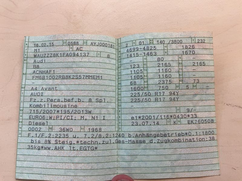 Audi A4 2.0 TDI Ambiente 2015 – снимка 21