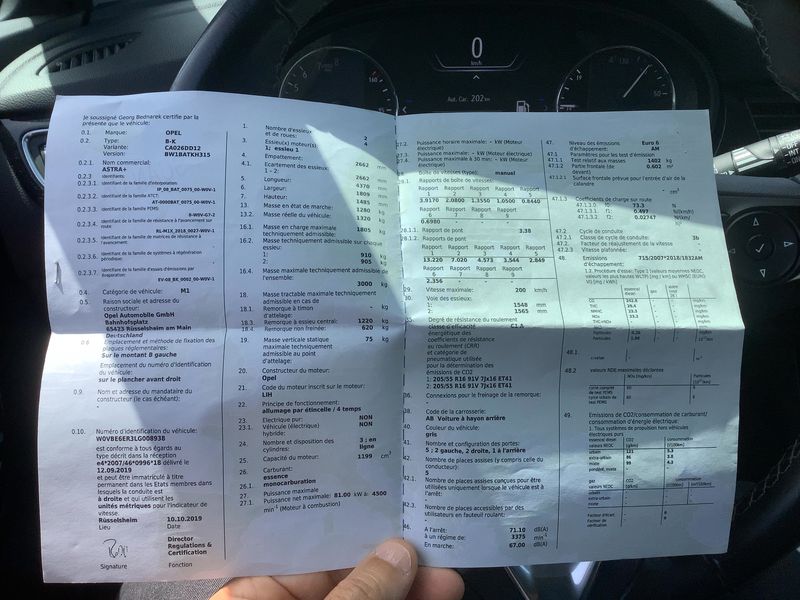 Opel Astra 1.2 Turbo Elegance Start/Stop 2019 – снимка 21