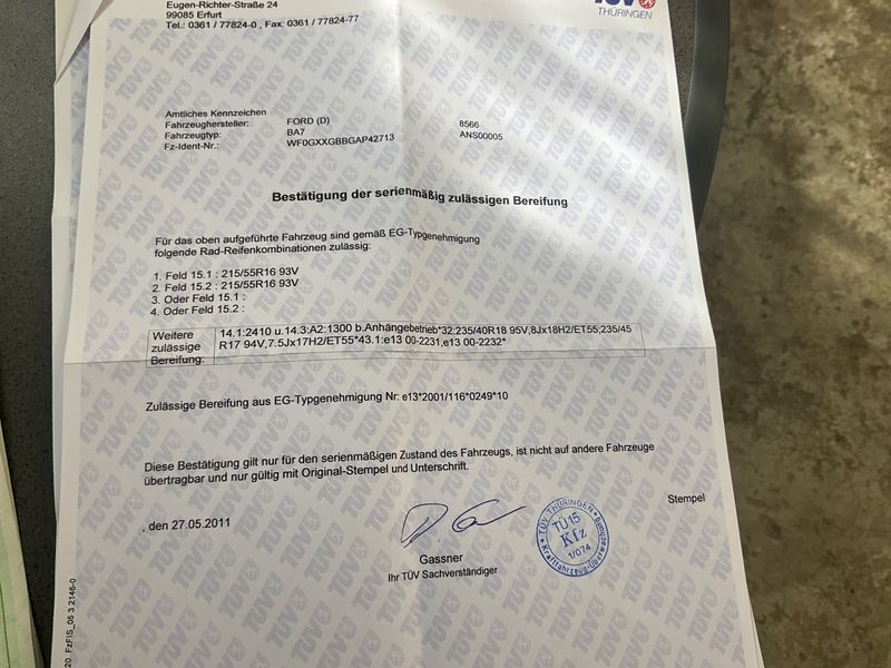 Ford Mondeo 2.2 TDCi Titanium 2010 – снимка на щета