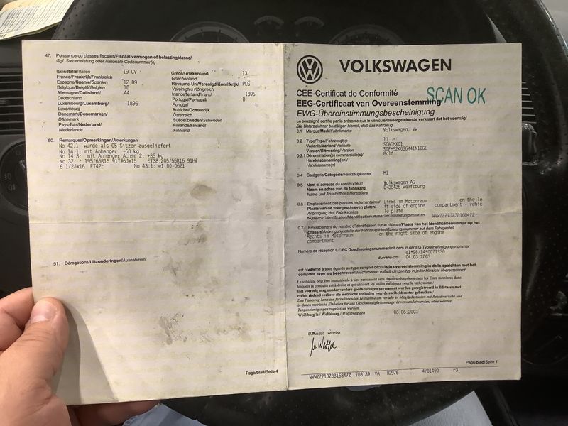 Volkswagen Golf IV 1.9 SDI Pacific 2003 – снимка 6