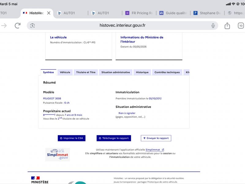 Peugeot 3008 1.6 HDi Style 2012 – снимка 6