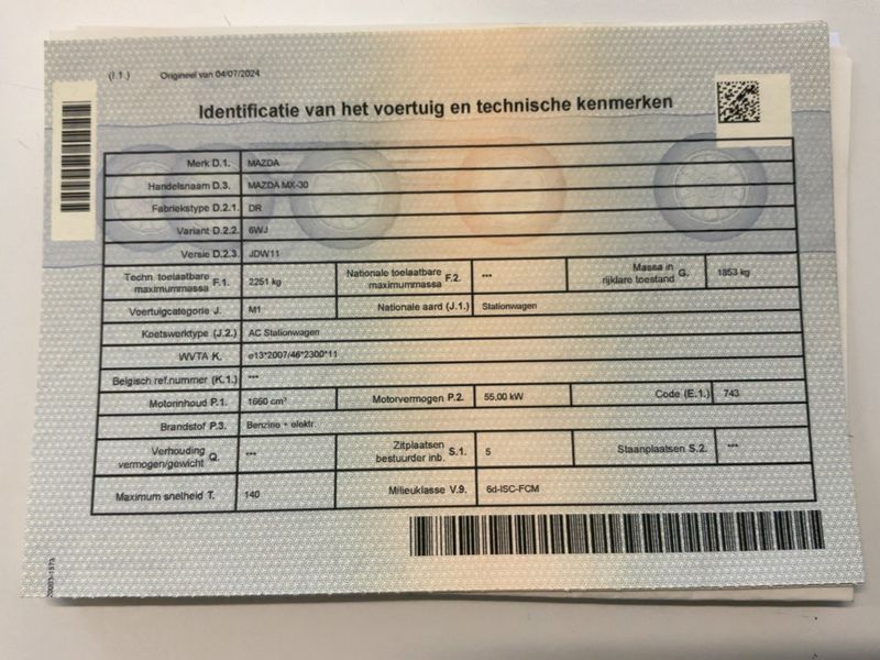 Mazda MX-30 electric drive 125 kW Makoto R-EV 2024 – снимка 20