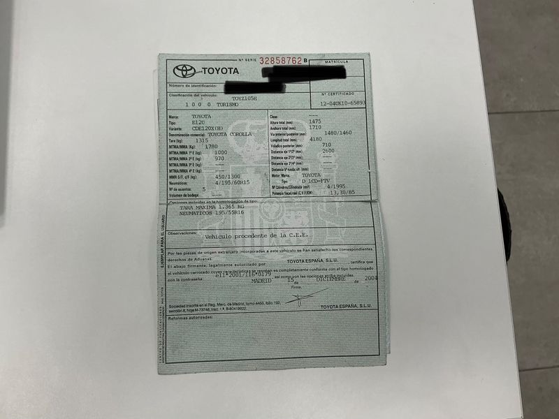 Toyota Corolla 2.0 D-4D Sol 2005 – снимка 6