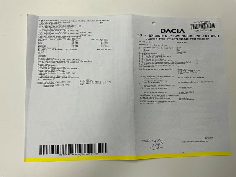 Dacia Duster 1.5 Blue dCi Comfort 2019 – снимка 21
