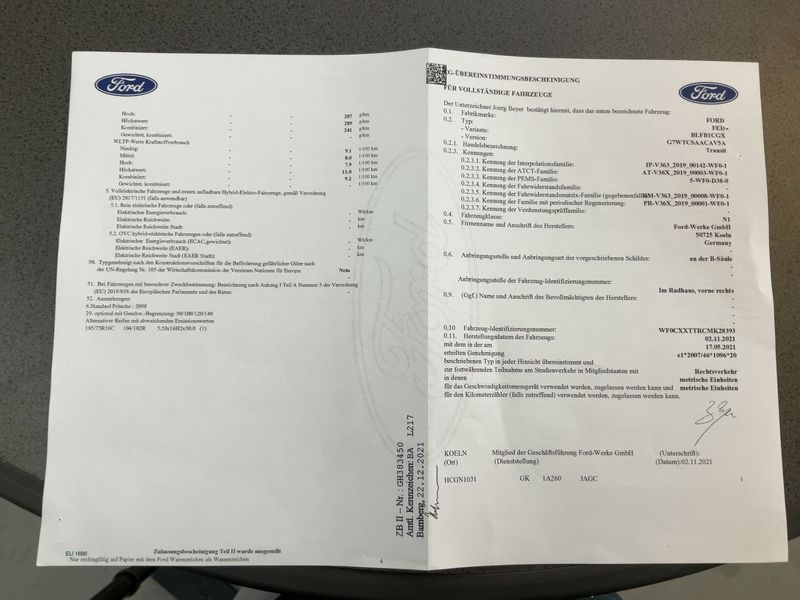 Ford Transit 2.0 TDCi 350 L3 Doppelkabine Trend 2021 – снимка 21