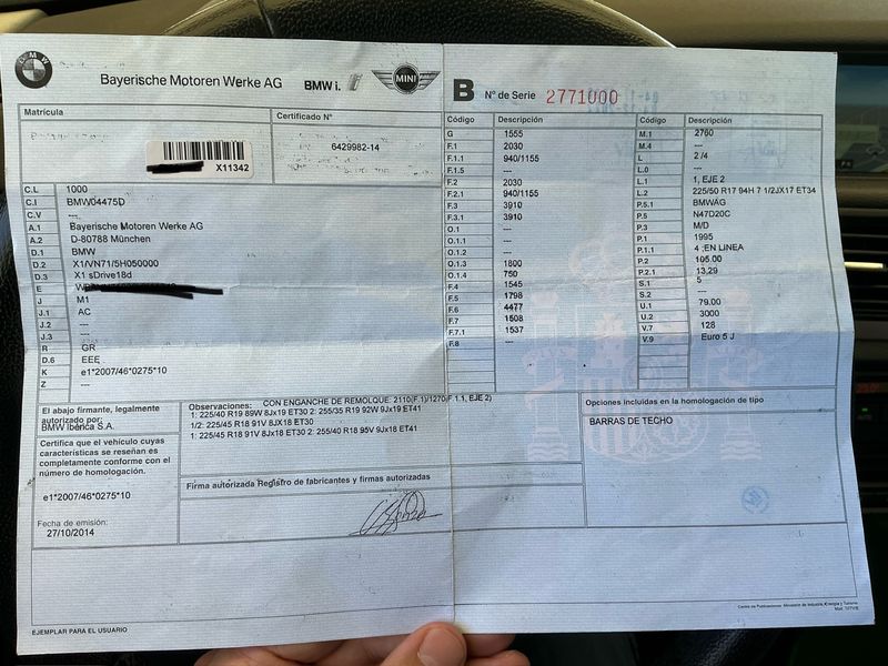 BMW X1 sDrive 18d 2014 – снимка 20