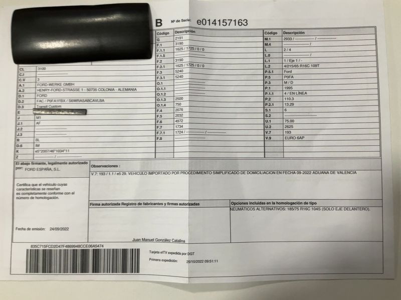Ford Tourneo Custom 2.0 TDCi Mild-Hybrid L1 Trend 2022 – снимка 21