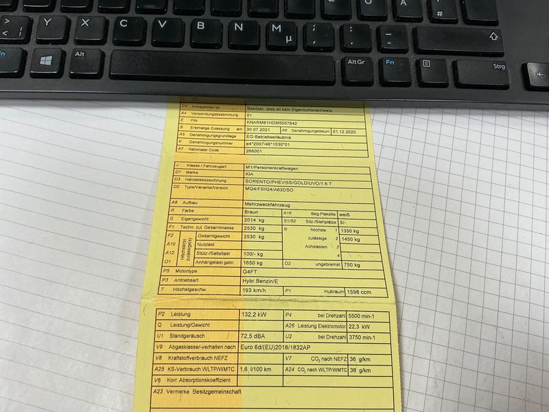 Kia Sorento 1.6 TGDI Plug-in Hybrid Gold 4WD 2021 – снимка 20