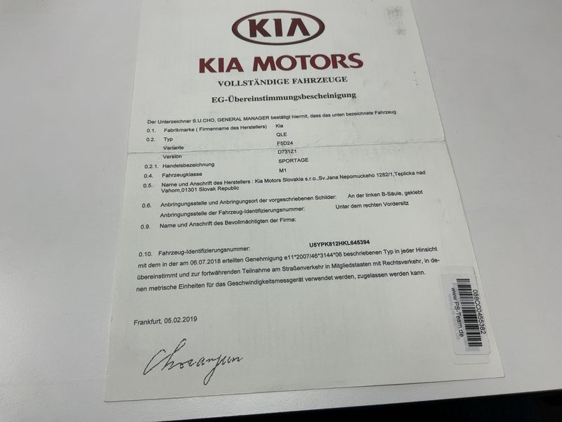 Kia Sportage 1.6 CRDi GT Line 4WD 2019 – снимка 21