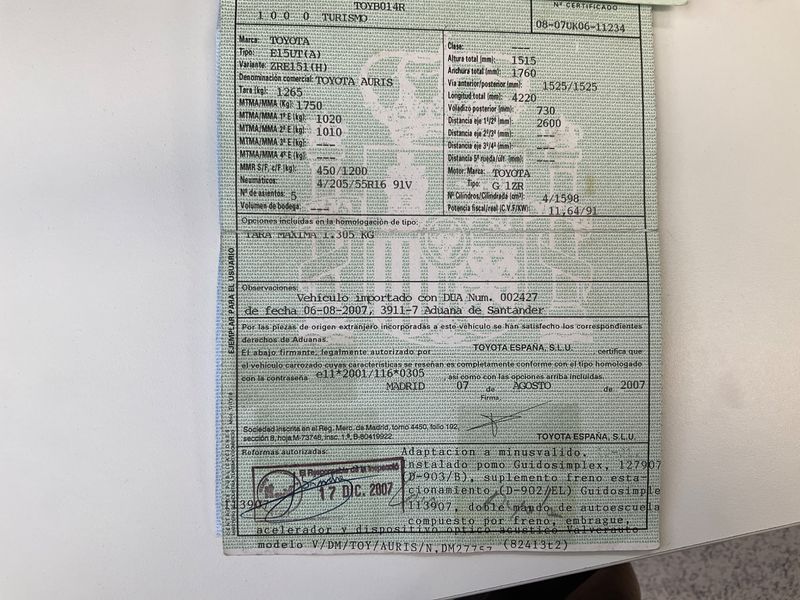Toyota Auris 1.6 Sol 2007 – снимка 6