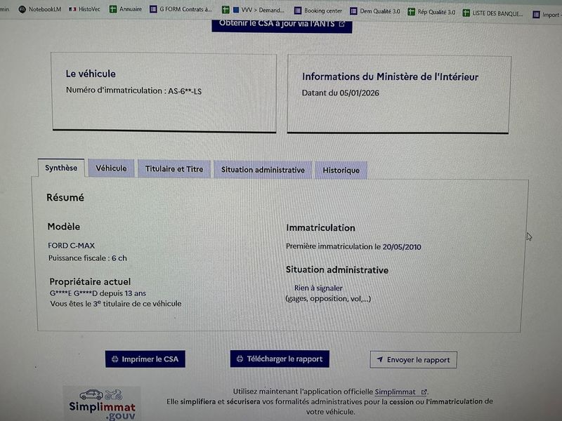 Ford C-Max 1.8 TDCi Titanium 2010 – снимка 6