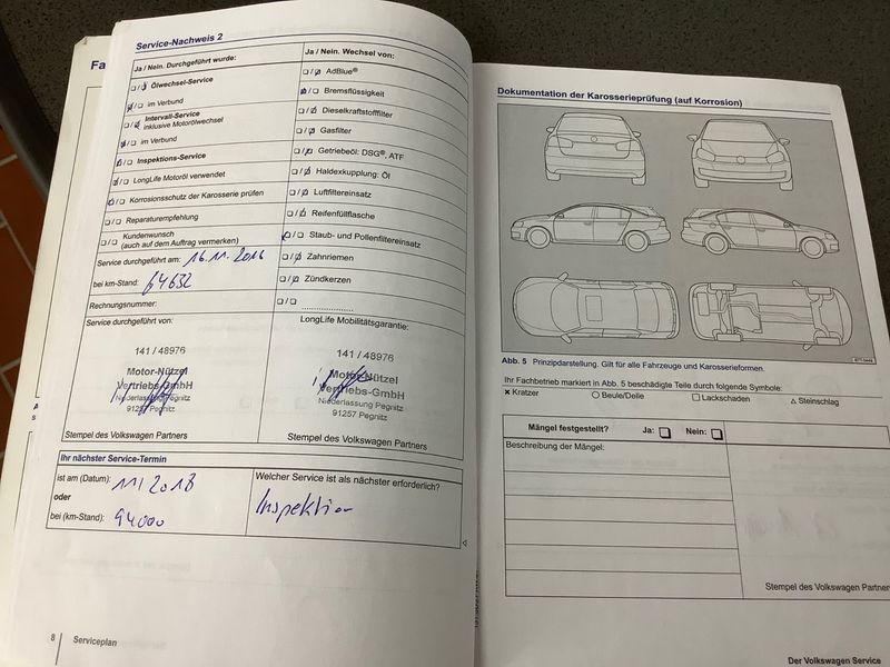 Volkswagen Golf VI Plus 2.0 TDI Life 2013 – снимка на щета