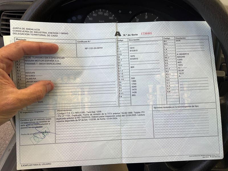 Nissan Almera 2.0 Diesel GX 1999 – снимка 6