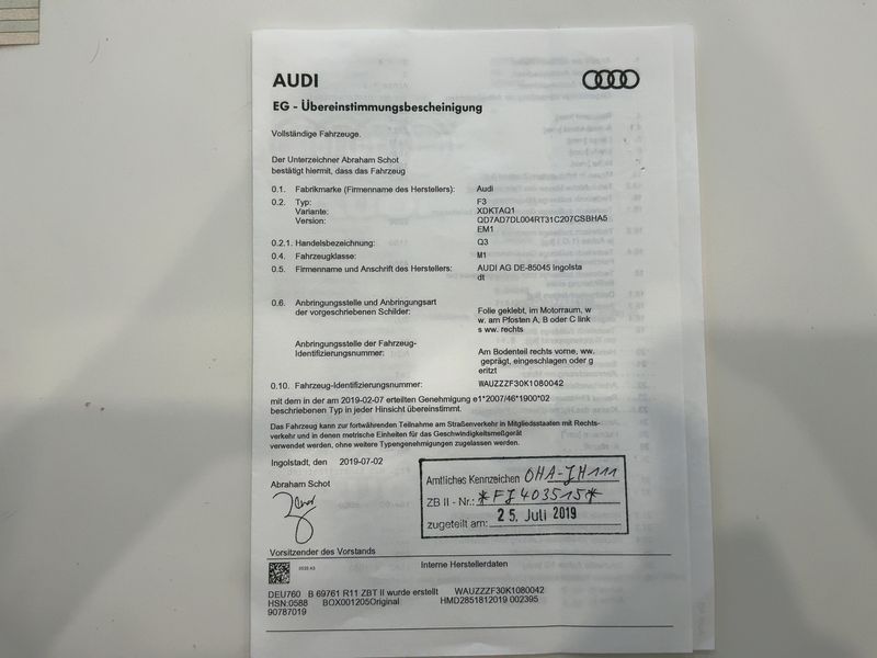 Audi Q3 45 TFSI quattro S line 2019 – снимка 22