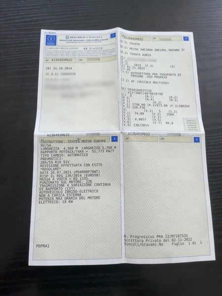 Toyota Auris Touring Sports 1.8 Hybrid Active 2014 – снимка 20