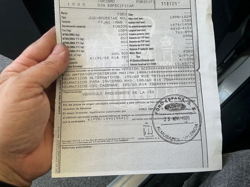 Ford Fusion 1.6 Elegance 2005 – снимка 6