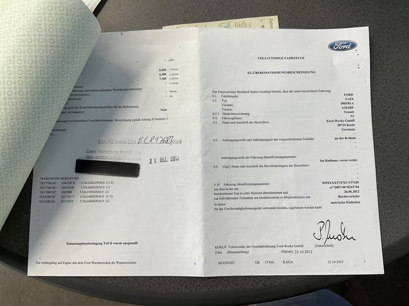 Ford Transit 2.2 TDCi FT 260 K Trend LKW 2012 – снимка 6
