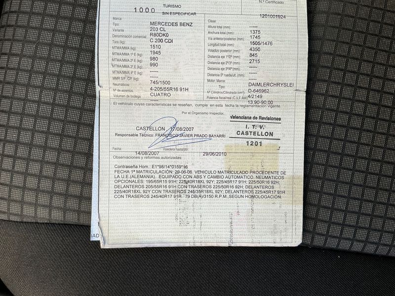 Mercedes-Benz C-Klasse C 200 CDI 2006 – снимка 6