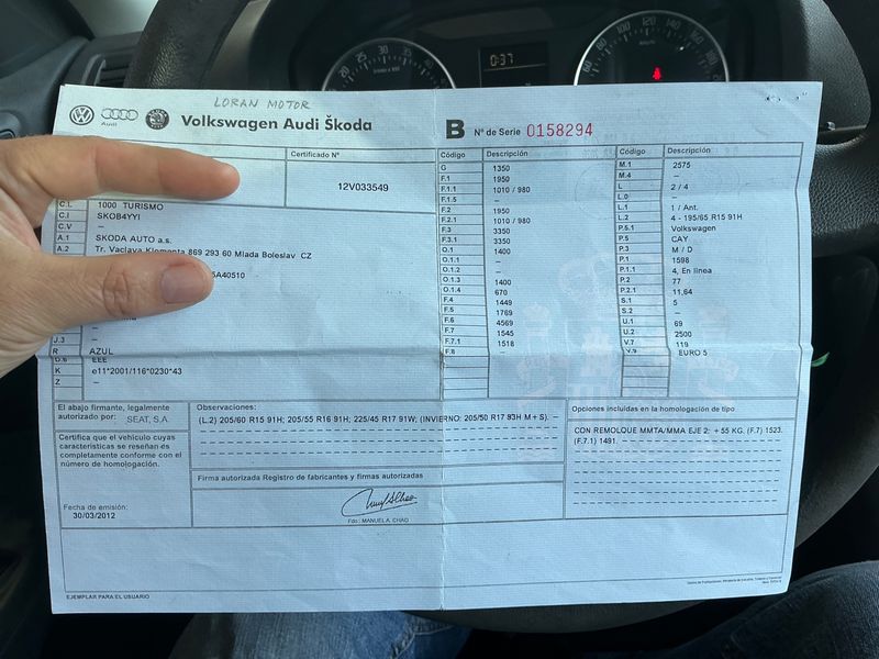 Skoda Octavia 1.6 TDI Active Plus 2012 – снимка 6