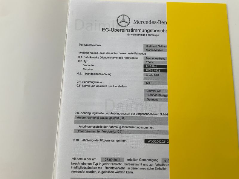 Mercedes-Benz C-Klasse C 220 CDI T BlueEfficiency Avantgarde 2013 – снимка 22