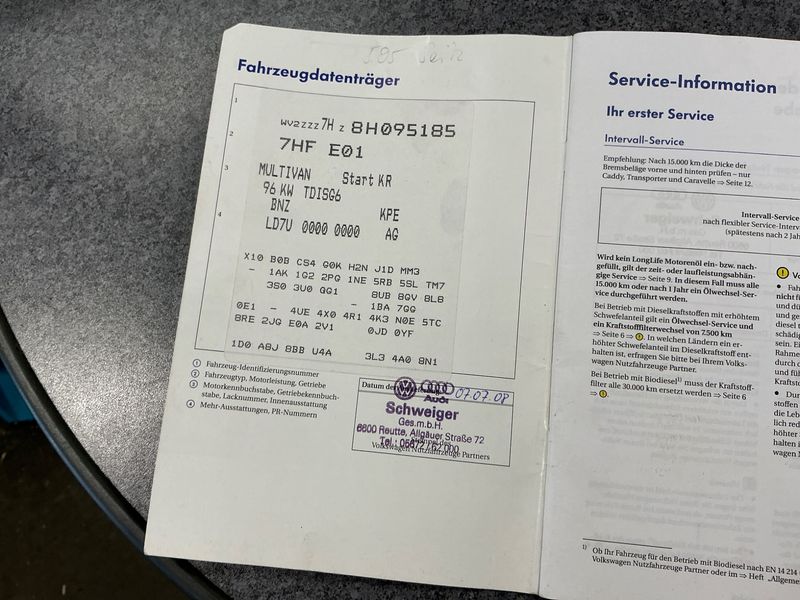 Volkswagen T5 Multivan 2.5 TDI Startline 2007 – снимка 21