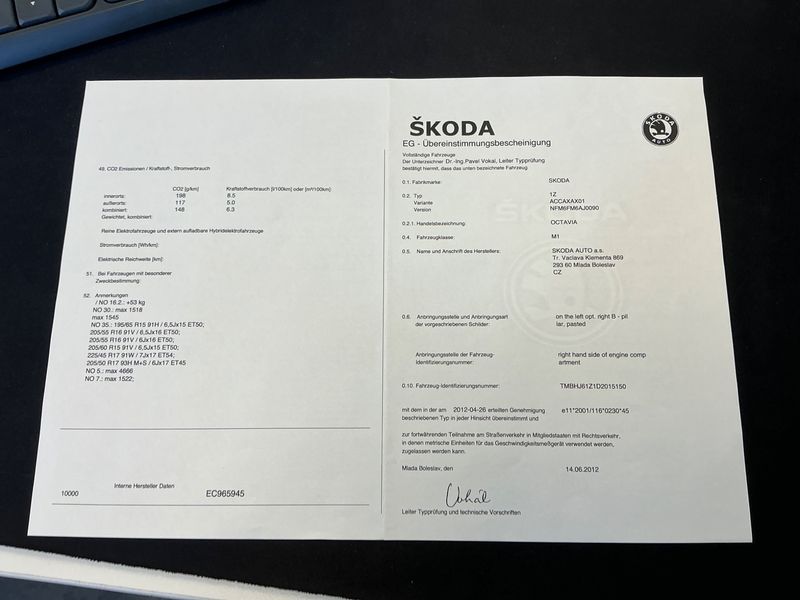 Skoda Octavia 1.4 TSI Family 2012 – снимка 6