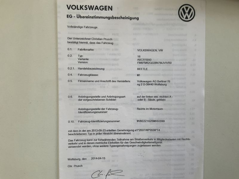 Volkswagen Beetle 2.0 TDI Cup 2014 – снимка 22