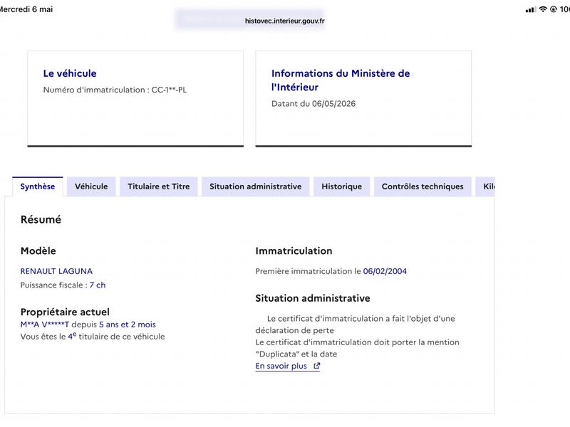 Renault Laguna 1.9 dCi Expression 2004 – снимка 6