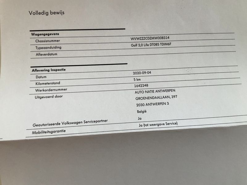 Volkswagen Golf VIII 2.0 TDI Life 2020 – снимка 23
