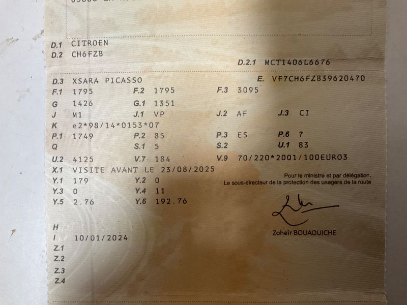 Citroen Xsara Picasso 1.8 Oceanic 2004 – снимка 5