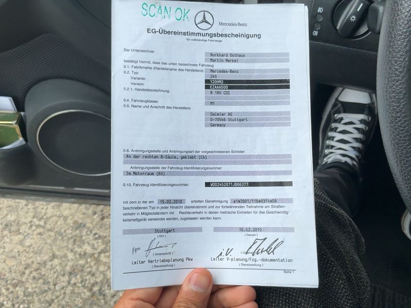 Mercedes-Benz B-Klasse B 180 CDI 2010 – снимка 21