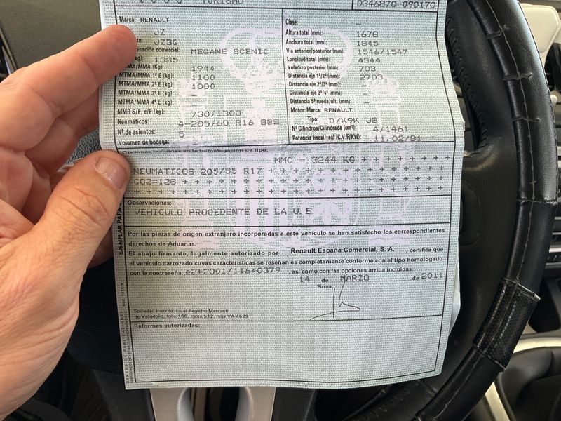 Renault Scenic 1.5 dCi Dynamique 2011 – снимка 6