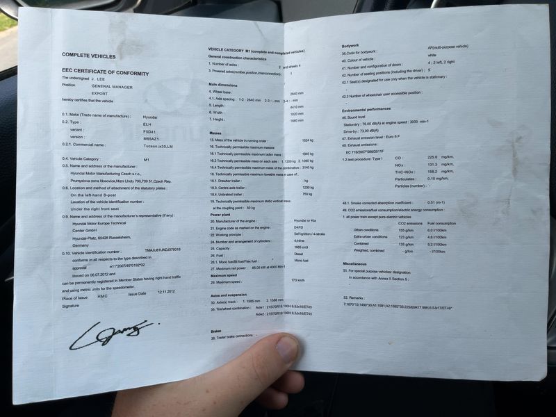 Hyundai ix35 1.7 CRDi Classic 2WD 2013 – снимка 22