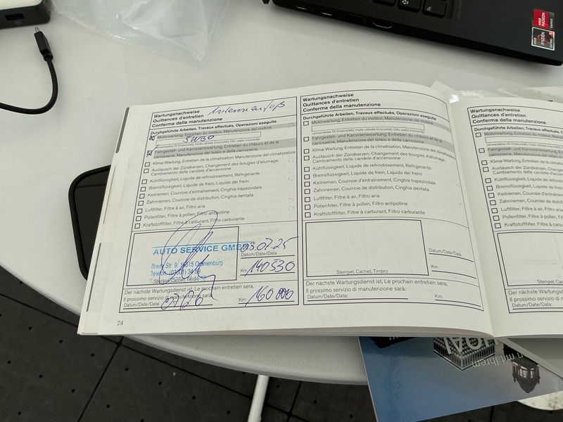 Входящ номер:	RX75122 Отчитане на километража.:	152 837 km снимка 28
