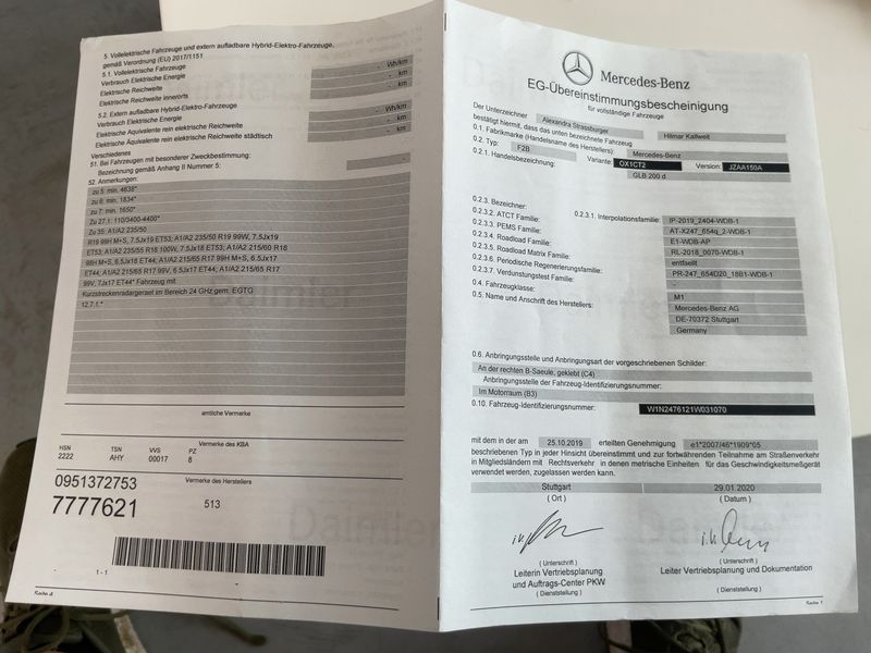 Mercedes-Benz GLB-Klasse GLB 200 d Progressive 2021 – снимка 21