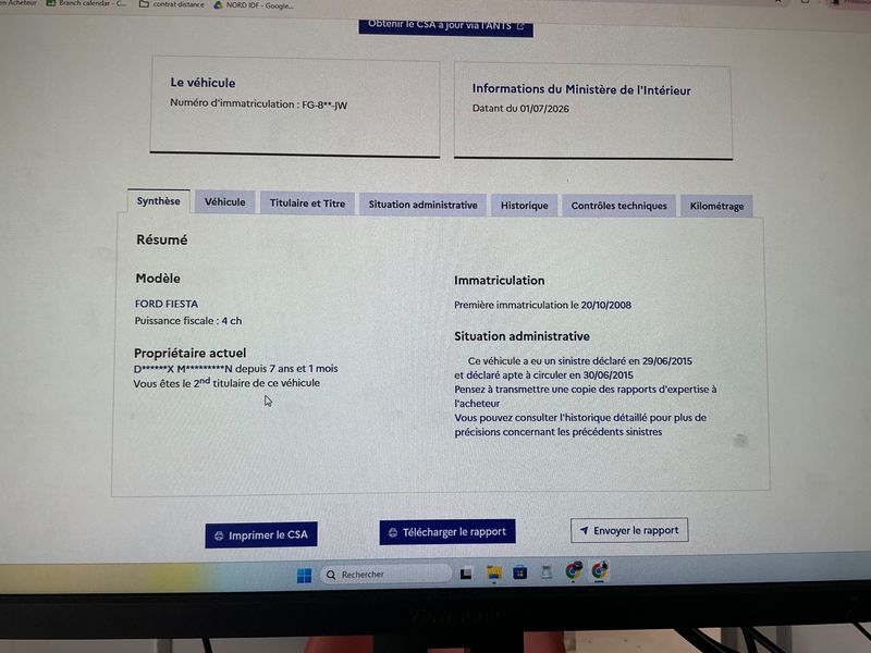 Ford Fiesta 1.4 TDCi Ambiente 2008 – снимка 6