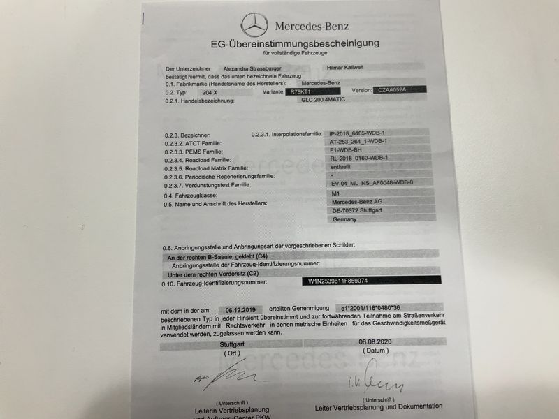 Mercedes-Benz GLC-Klasse GLC 200 Mild-Hybrid 4Matic AMG Line 2020 – снимка 21