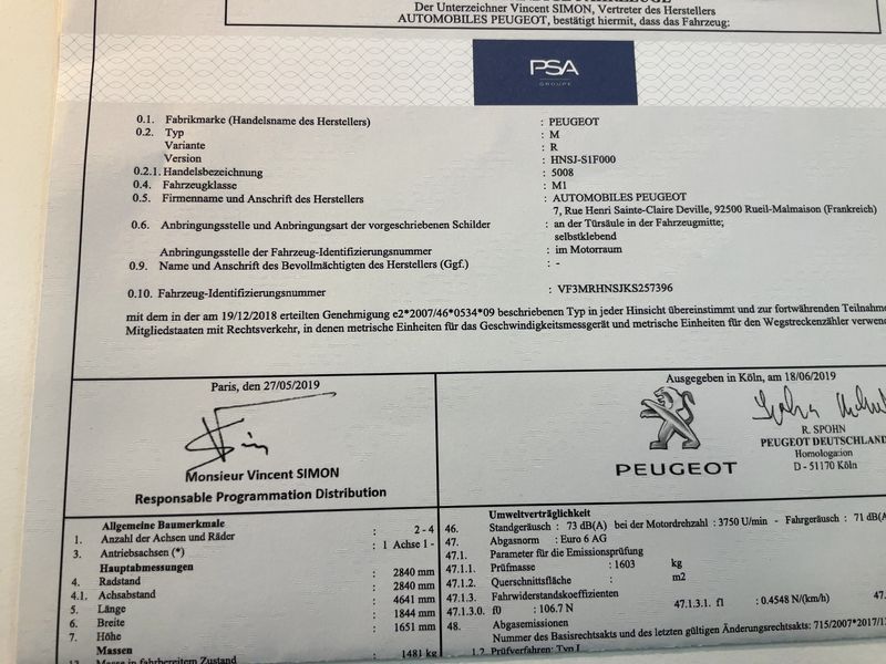 Peugeot 5008 1.2 PureTech Active 2019 – снимка 21