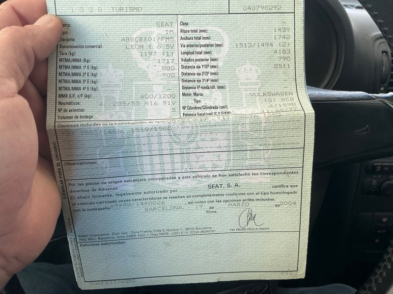 Seat Leon 1.6 Sport 2004 – снимка 6