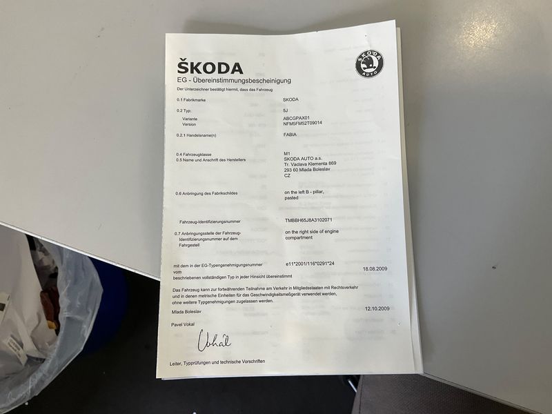 Skoda Fabia 1.2 Ambiente 2009 – снимка 6