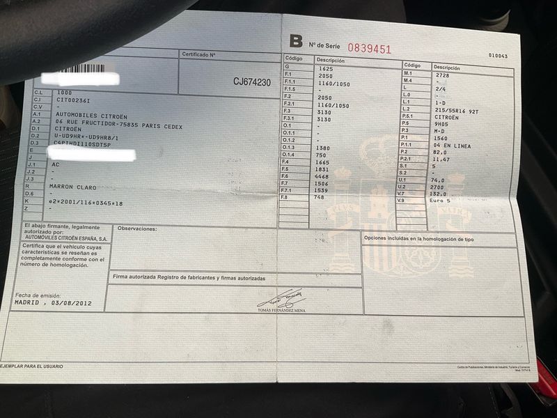 Citroen C4 Picasso 1.6 HDi SX 2012 – снимка 5