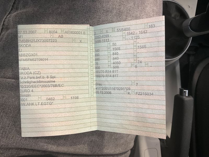 Skoda Fabia 1.2 Ambiente 2007 – снимка 5
