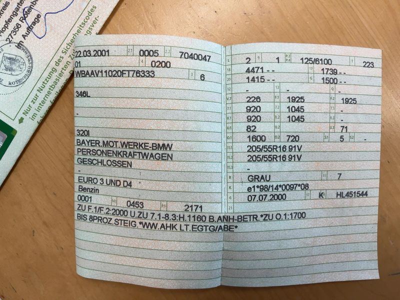 BMW 3er 320i 2001 – снимка 20