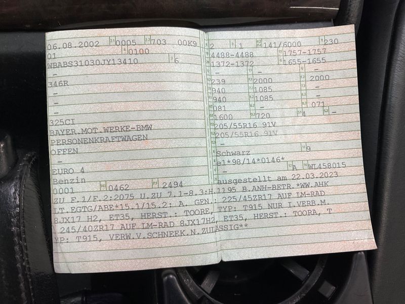 BMW 3er 325Ci 2002 – снимка 20