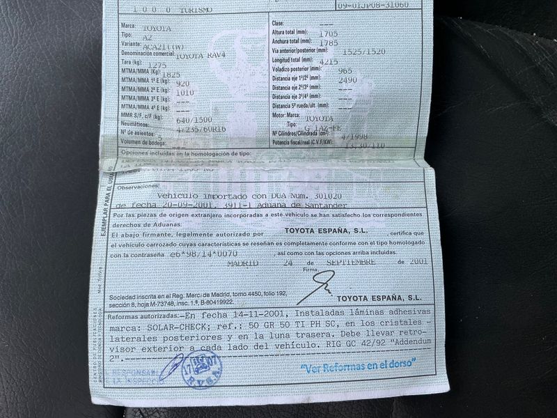 Toyota RAV 4 2.0 Sol 4x4 2001 – снимка 5