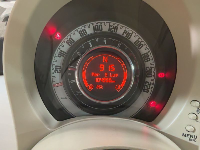 Fiat 500 1.2 Lounge 2009 – снимка 18