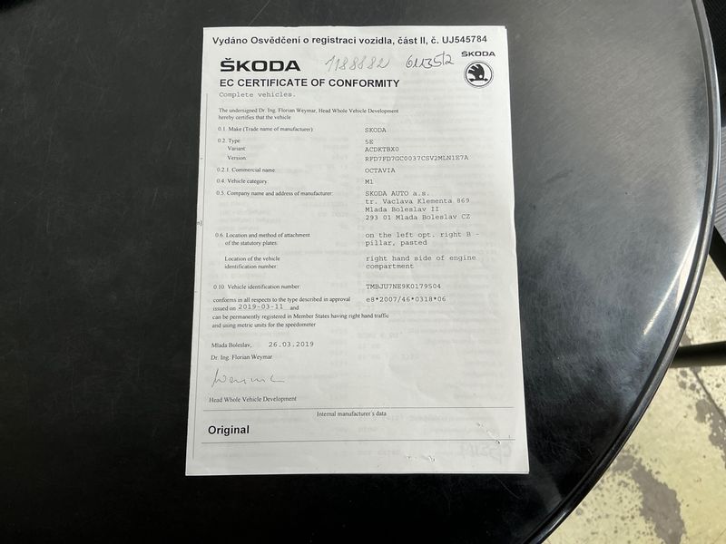 Skoda Octavia 2.0 TSI RS 245 2019 – снимка 22