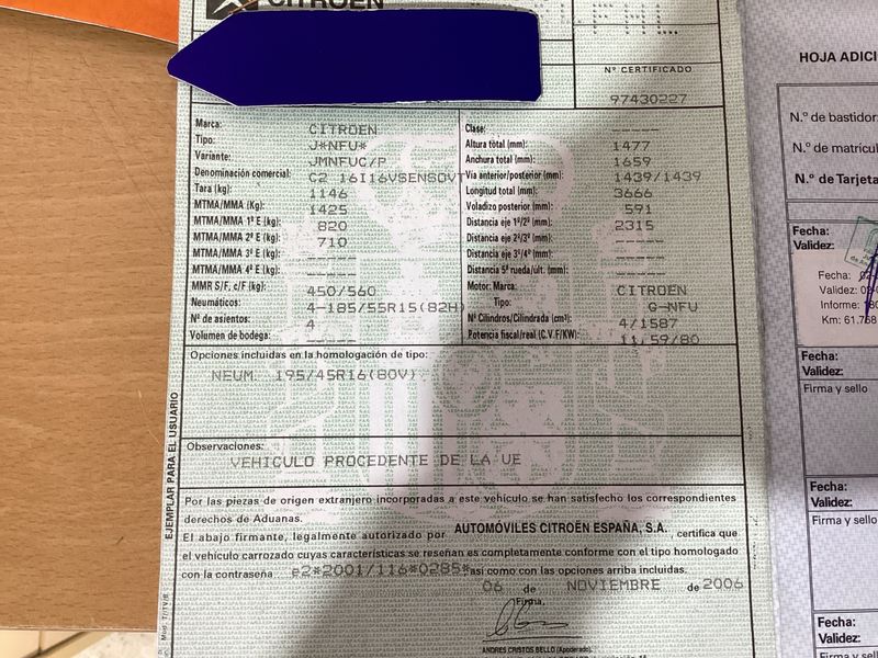 Citroen C2 1.6 VTR 2006 – снимка 6